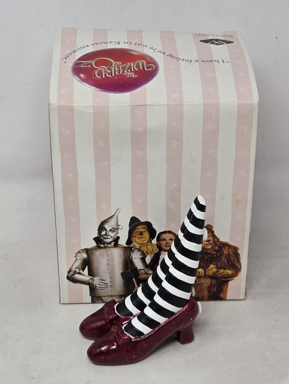 The Wizard Of Oz WICKED WITCH OF THE EAST LEGS Westland DOOR STOP Paperweight 4”
